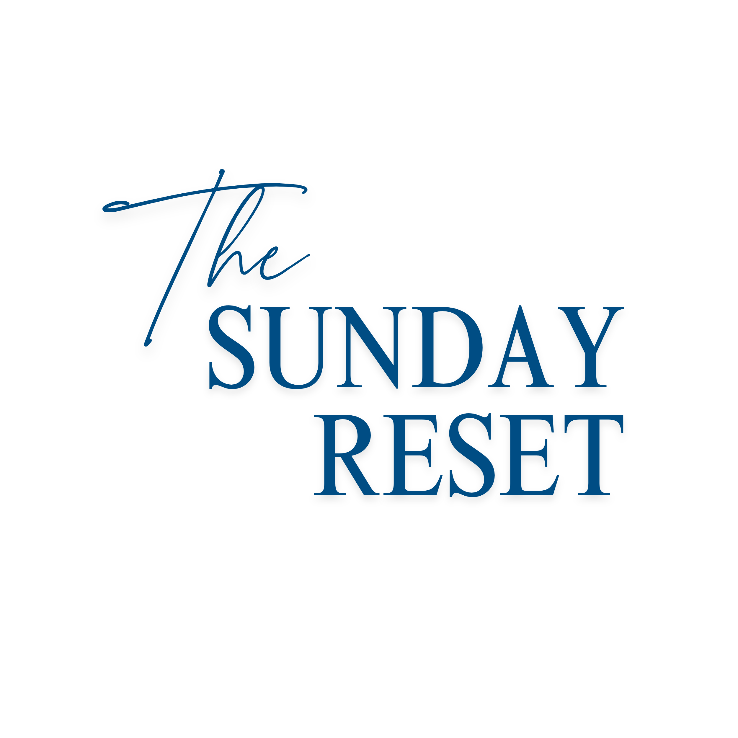 The Sunday Reset Logo